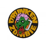 Drunken Zombie PVC Patch - Yellow [EM]